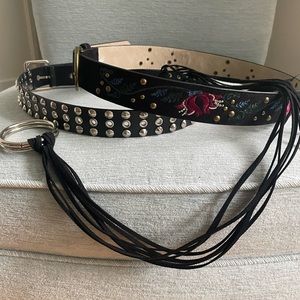 Bundle of 3 black belts